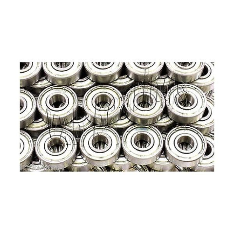 VIEUE Ball Bearings 608ZZ High Temperature Bearing 8 * 22 * 7 mm (2 Pcs)  500 Degrees Celsius Full Ball Bearing