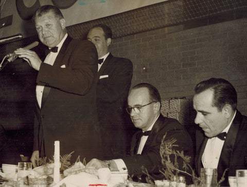 Yogi Berra at the Manchester Baseball Dinner