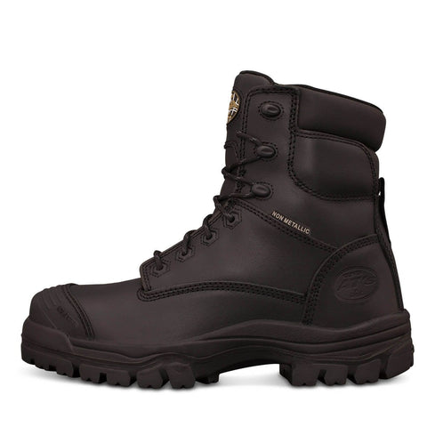 Oliver 45 Series Black or Wheat 150mm Zip Sided Boot c/w Bump Cap ...