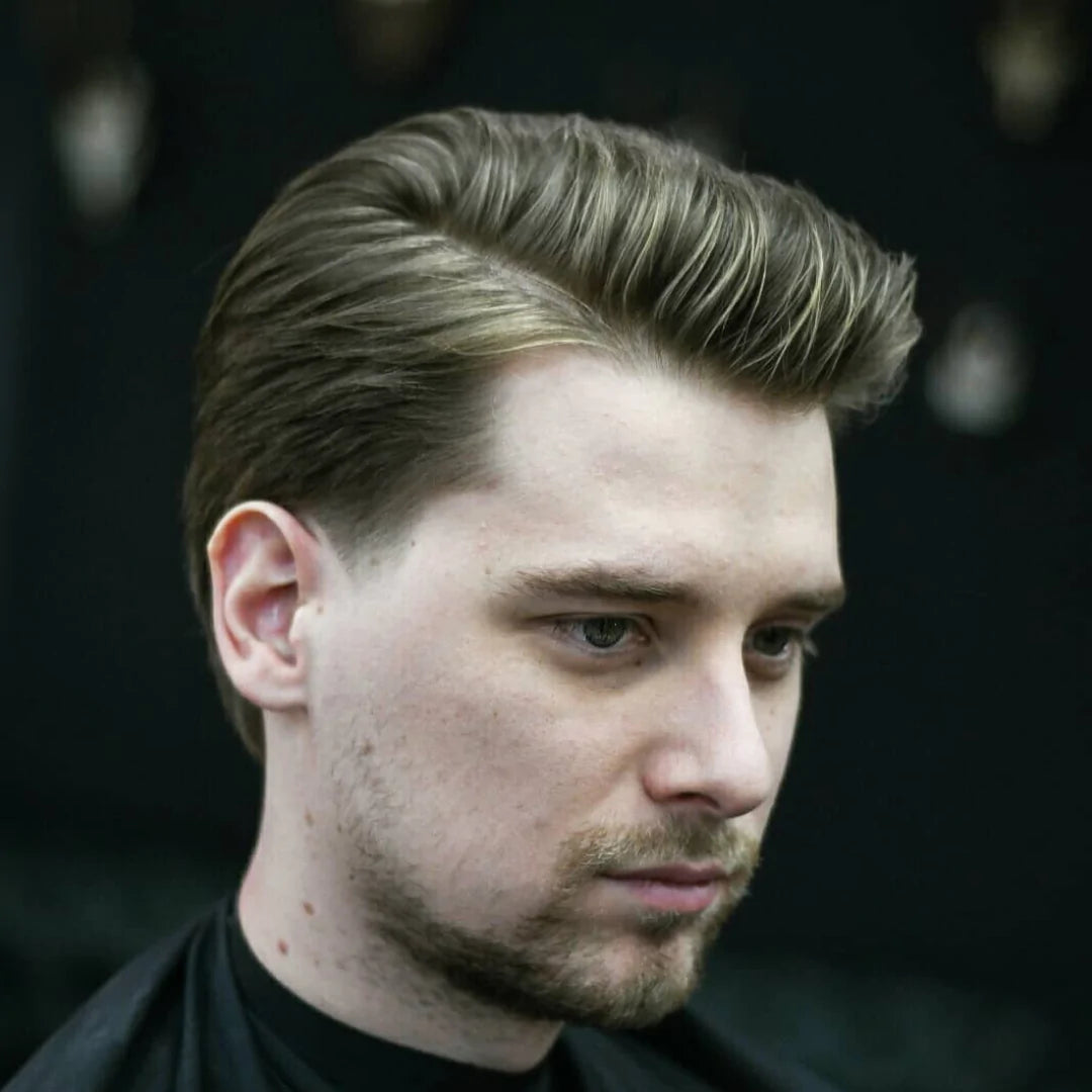 Men's Short Classic Business Haircut - Side Part Hairstyle - YouTube