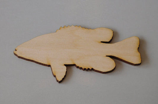 Largemouth Bass Decal, 3x3 - Andrew Lee Design