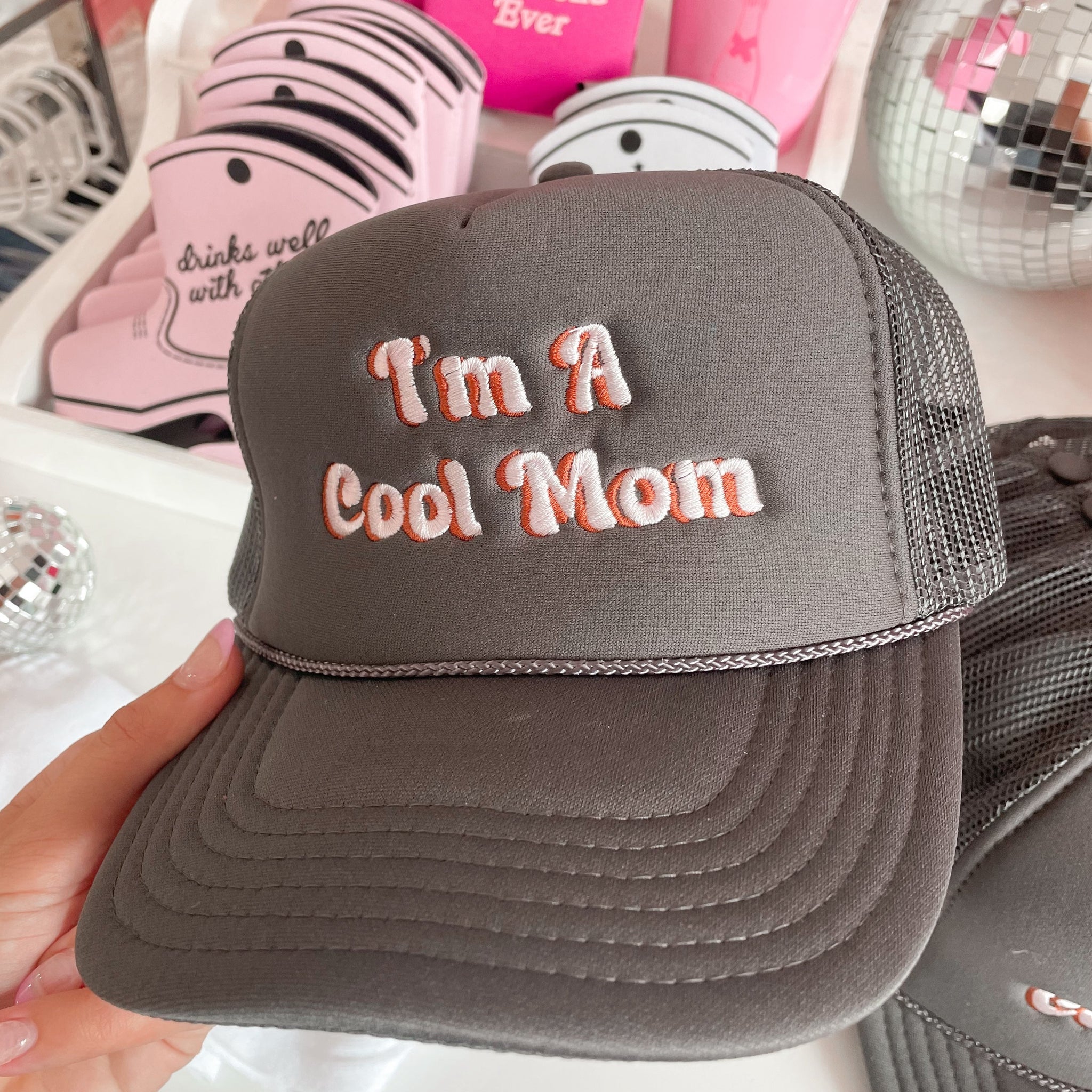 im a cool mom hat