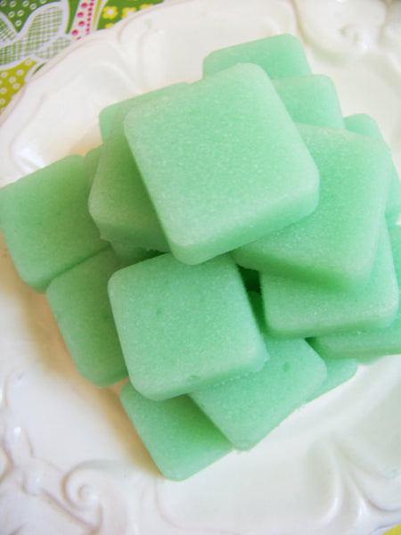 Mint Solid Sugar Scrub Soap Loveleesoaps 2765