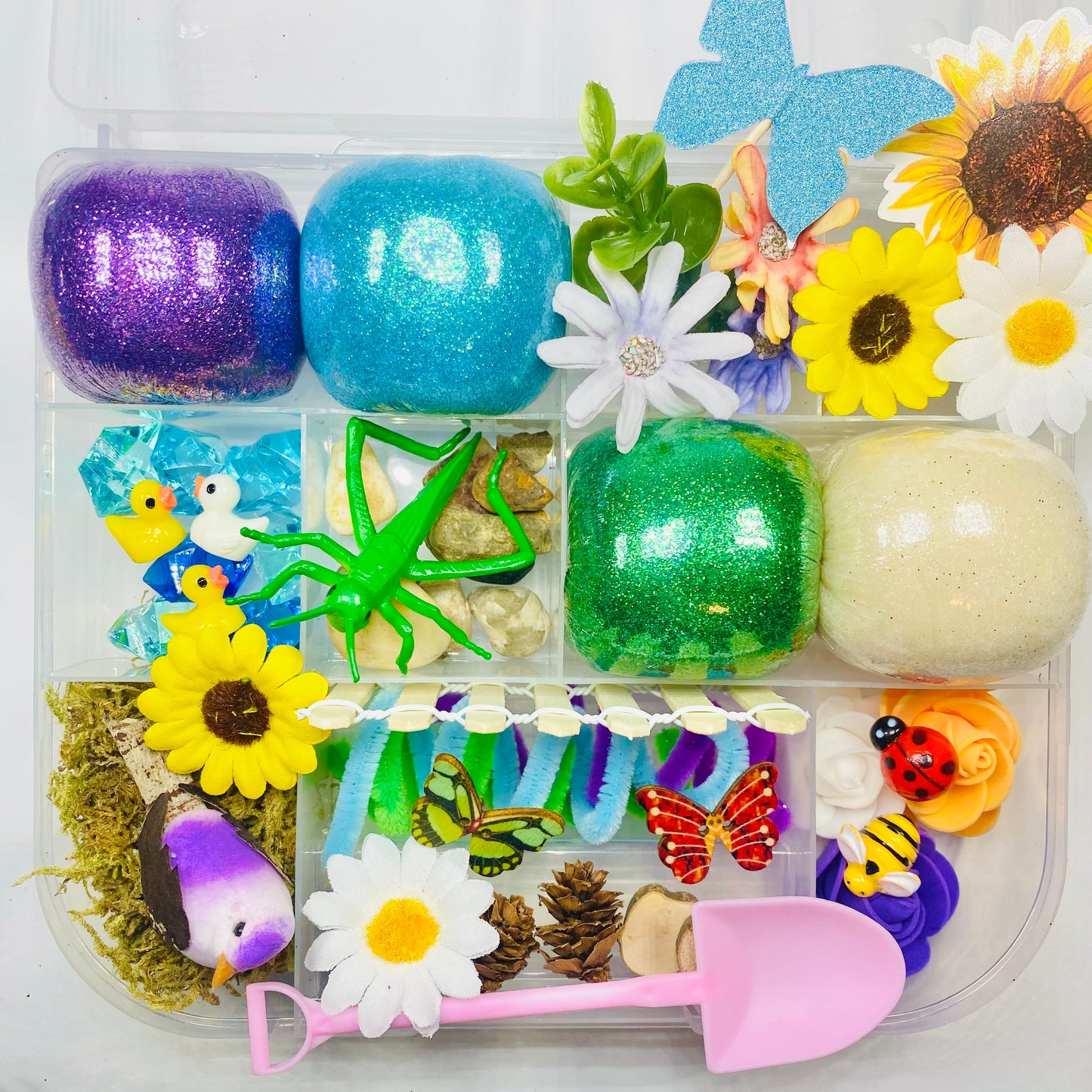 Fairy Garden Play Dough Sensory Kit,fairy Play Dough Kit, Play Dough  Sensory Kit, Sensory Kit, Play Dough Kit, Playdough Kit, Playdoh Kit -   Denmark