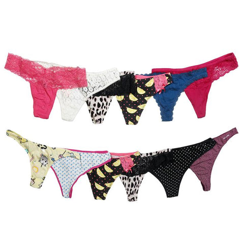 6 PC's Assorted/ Random Design Women Sexy Panties Soft Cool