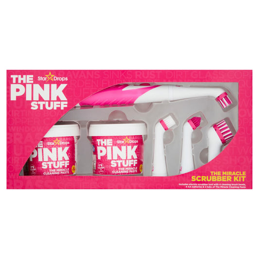 NEU Scrub Daddy Damp Duster – Wonder Duster – Pink – The Pink Stuff