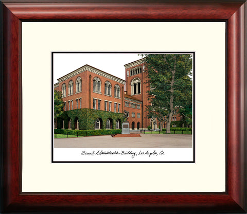 University of Southern California Alumnus Framed Lithograph
