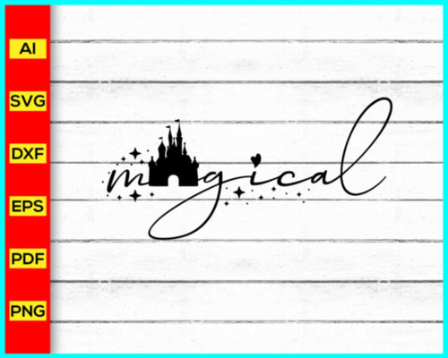 Minnie Magical and Fabulous Svg, Fashion Mouse Couple Svg