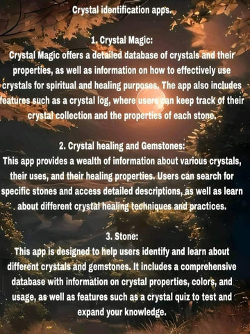 Witches apps crystal app list