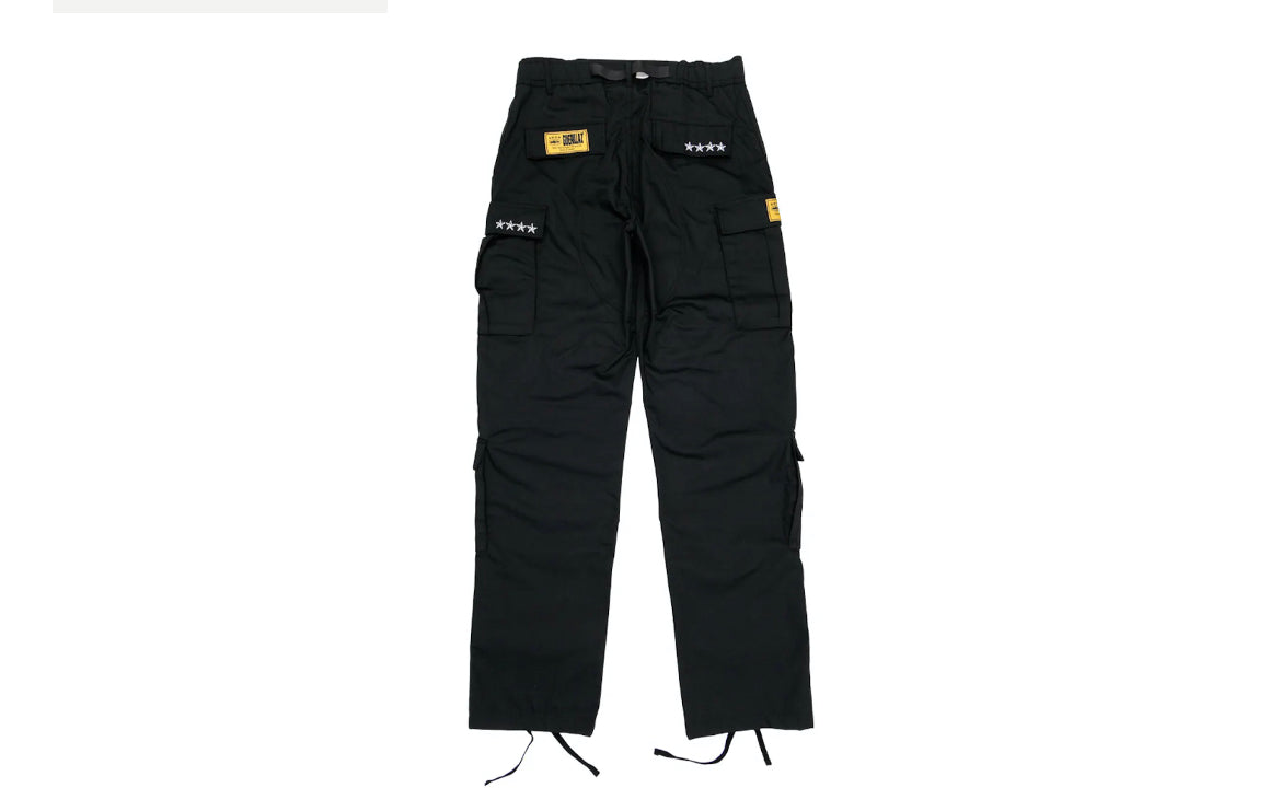 Corteiz Cargo Pants Back / Purple