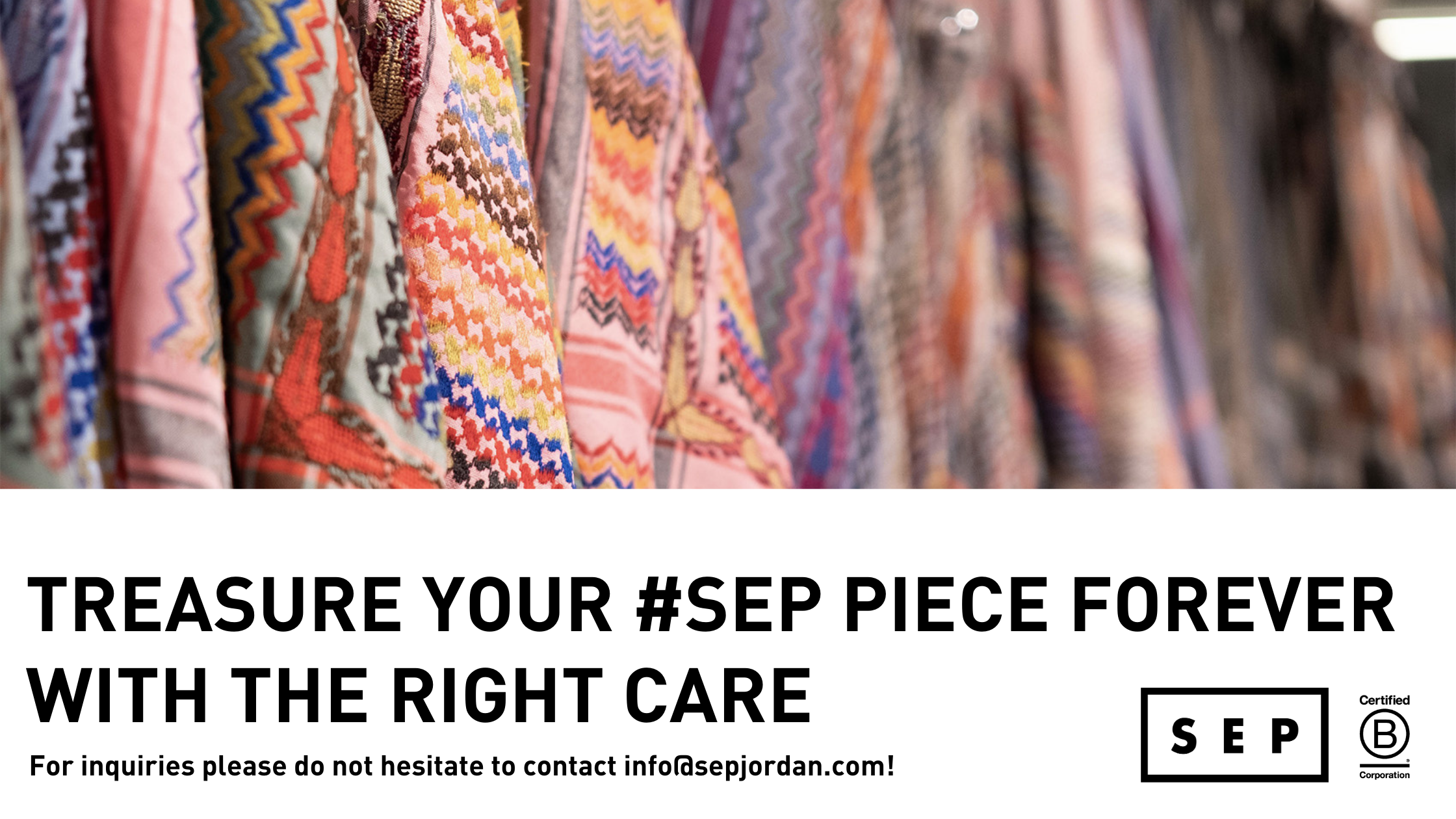 TREASURE YOUR #SEP PIECE FOREVER WITH THE RIGHT CARE