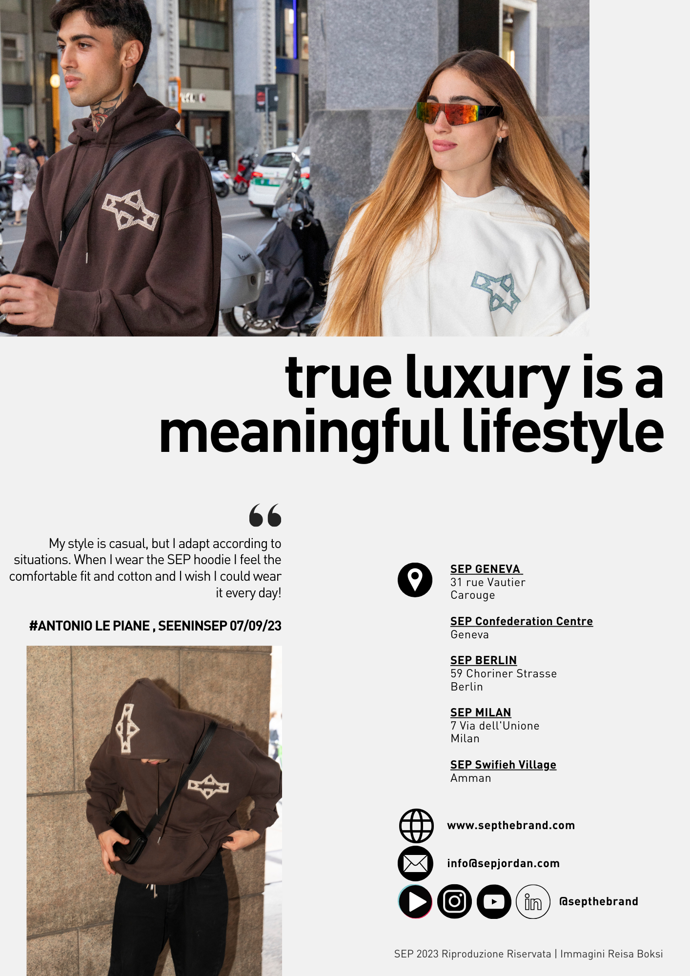 true luxury is a meaningful lifestyle