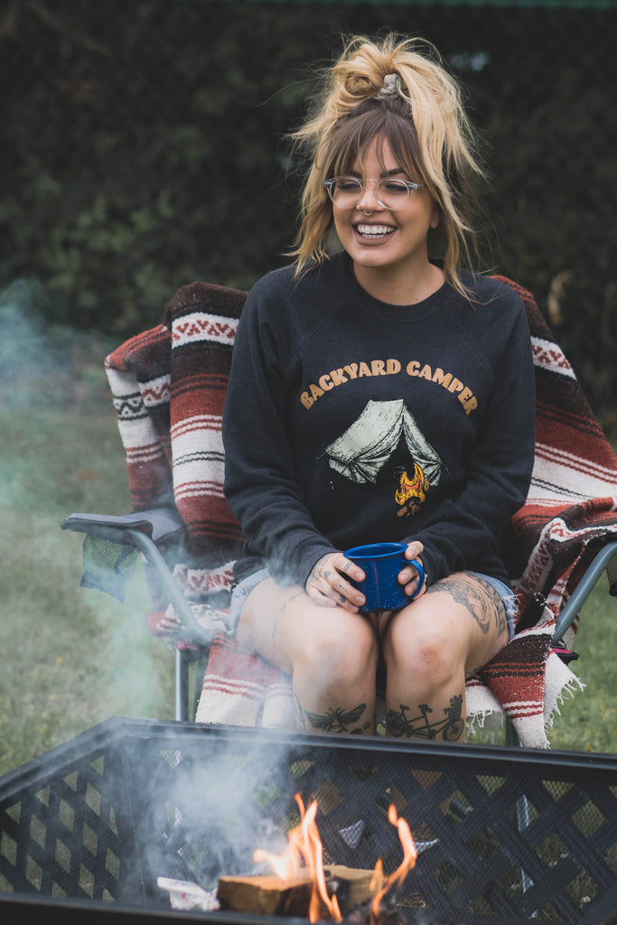 Backyard Camper Sweatshirt
