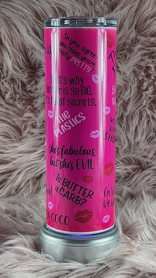 Mean Girls Horror Bitches - 20oz Skinny Tumbler – Nxtlvyl Creations