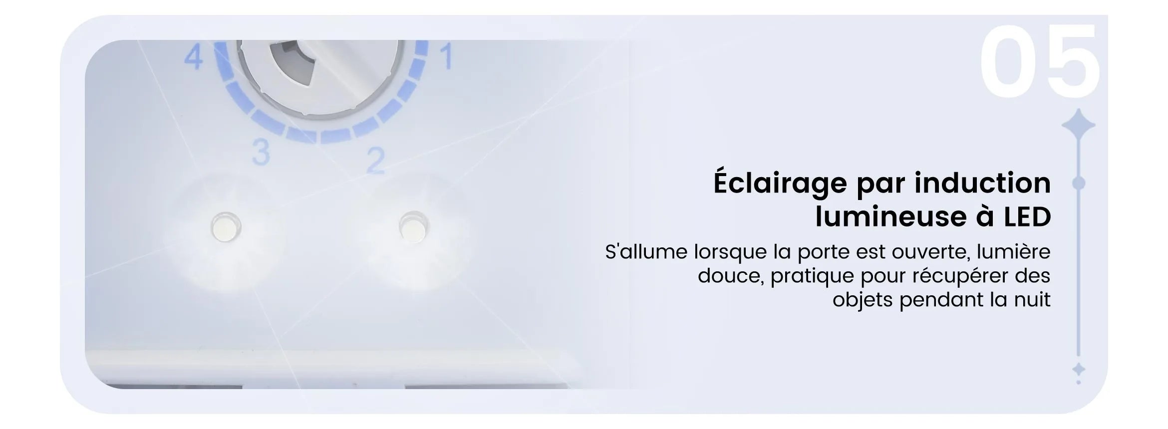 DSG-40L Éclairage par induction lumineuse à LED