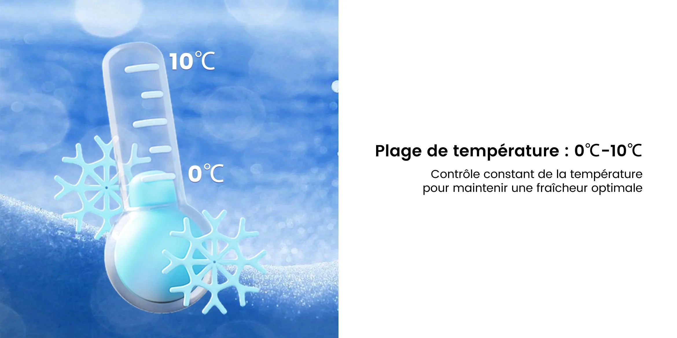 DSG-40L Plage de température  0℃-10℃