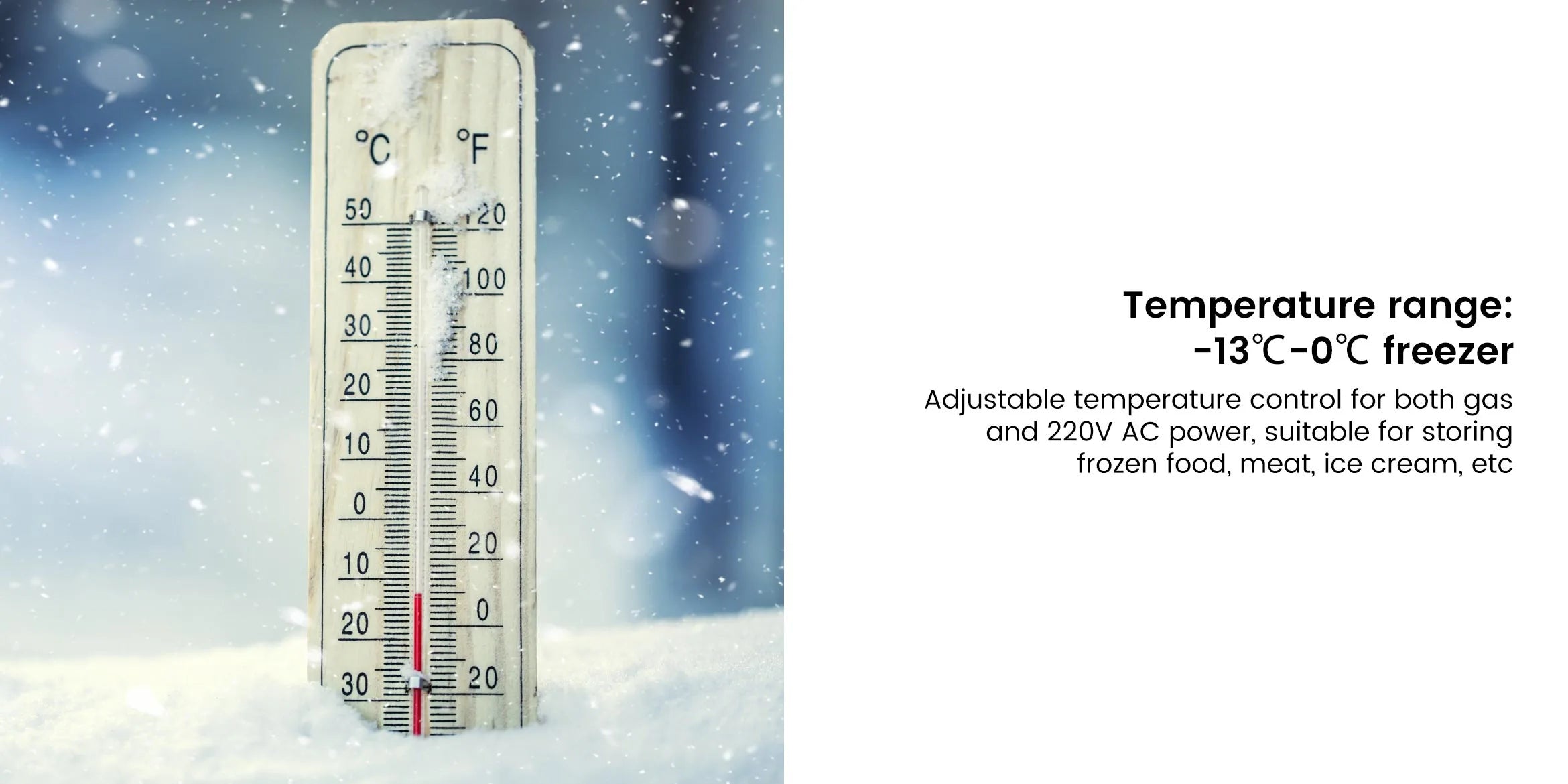 DSG-70B1E Temperature range -13℃-0℃ freezer