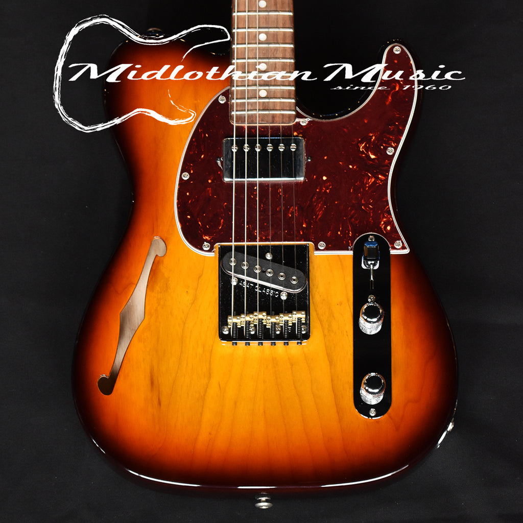 G&L USA ASAT Classic Bluesboy Semi-Hollow - Tobacco Sunburst w