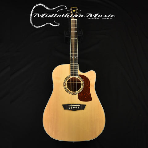 Washburn HD10S Heritage Series Dreadnought Natural Gloss