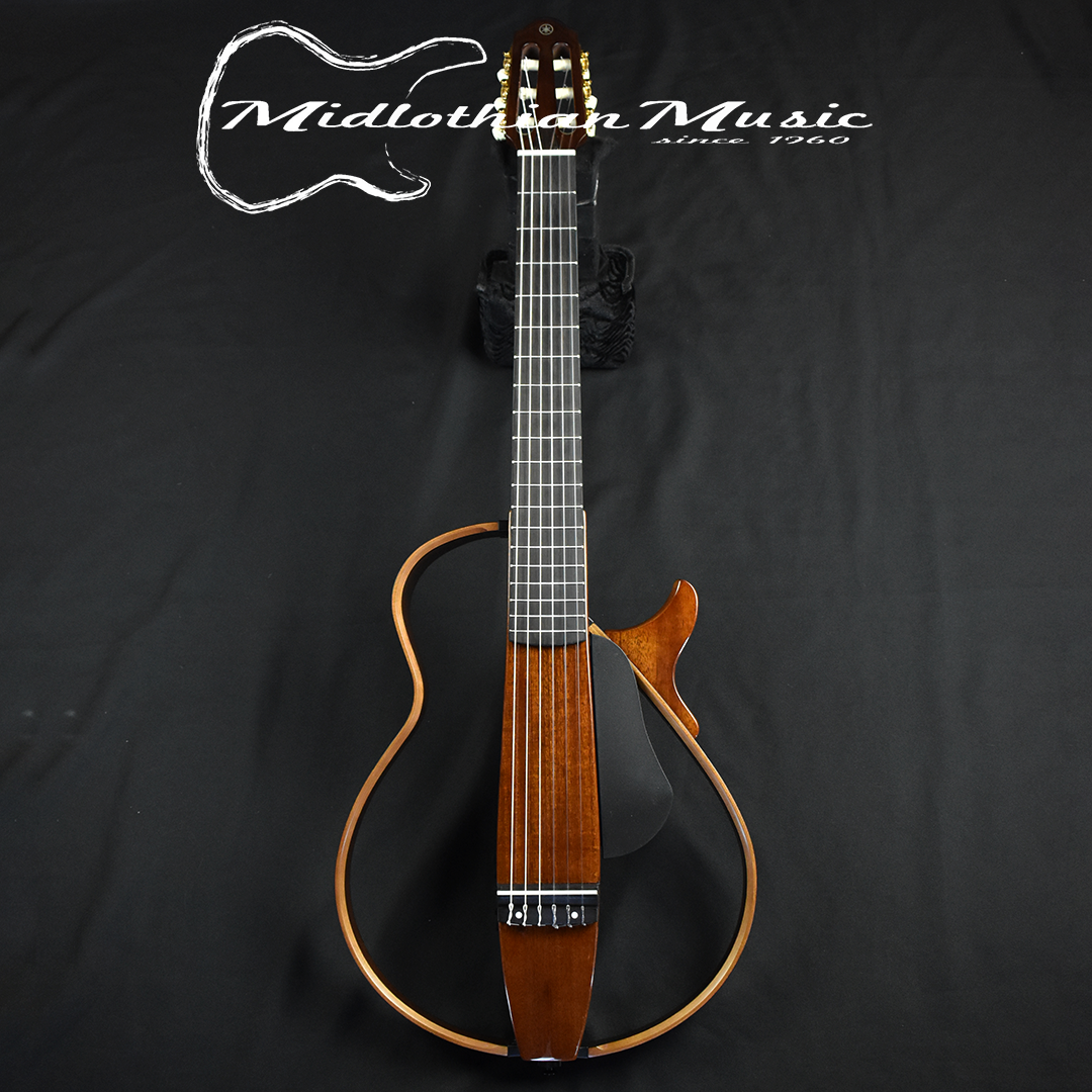 nicotine werkwoord Ondoorzichtig Yamaha SLG200NW Silent Guitar - Wide Nylon-String - Natural Finish w/G –  Midlothian Music