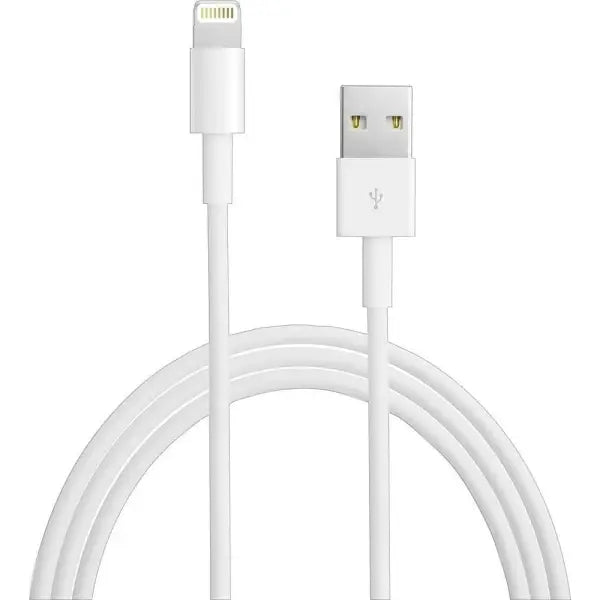 White USB-A/ Lightning cable 5V,  - 1m – Dapteri