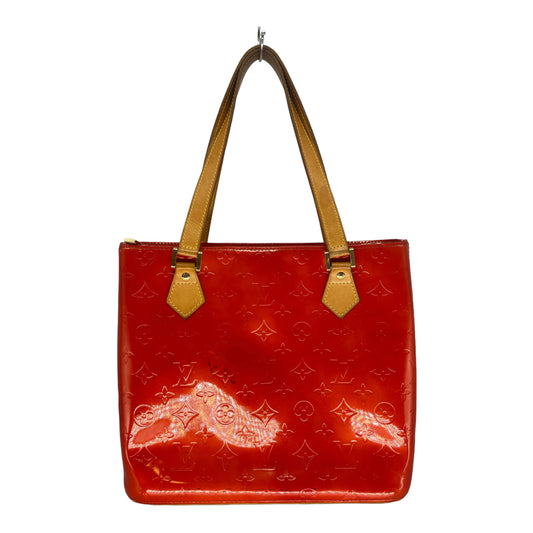 Louis Vuitton Montana Handbag Red Monogram Vernis