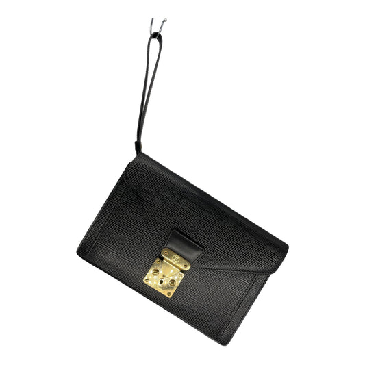 Louis Vuitton Vintage - Epi Pochette Sellier Dragonne - Black