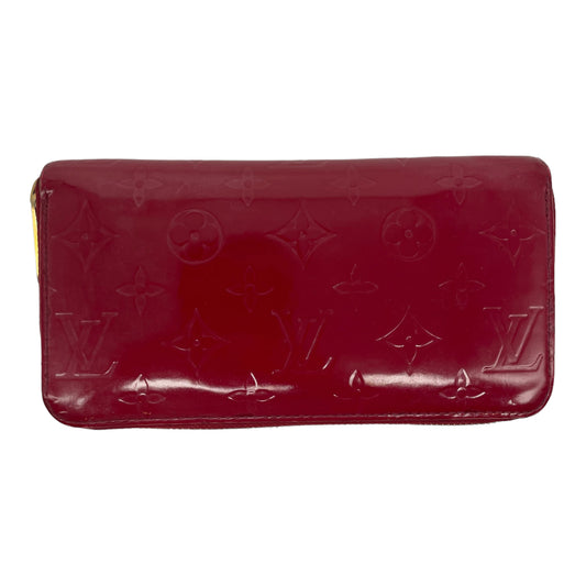 Louis Vuitton Sarah Light Red Monogram Vernis Leather Wallet