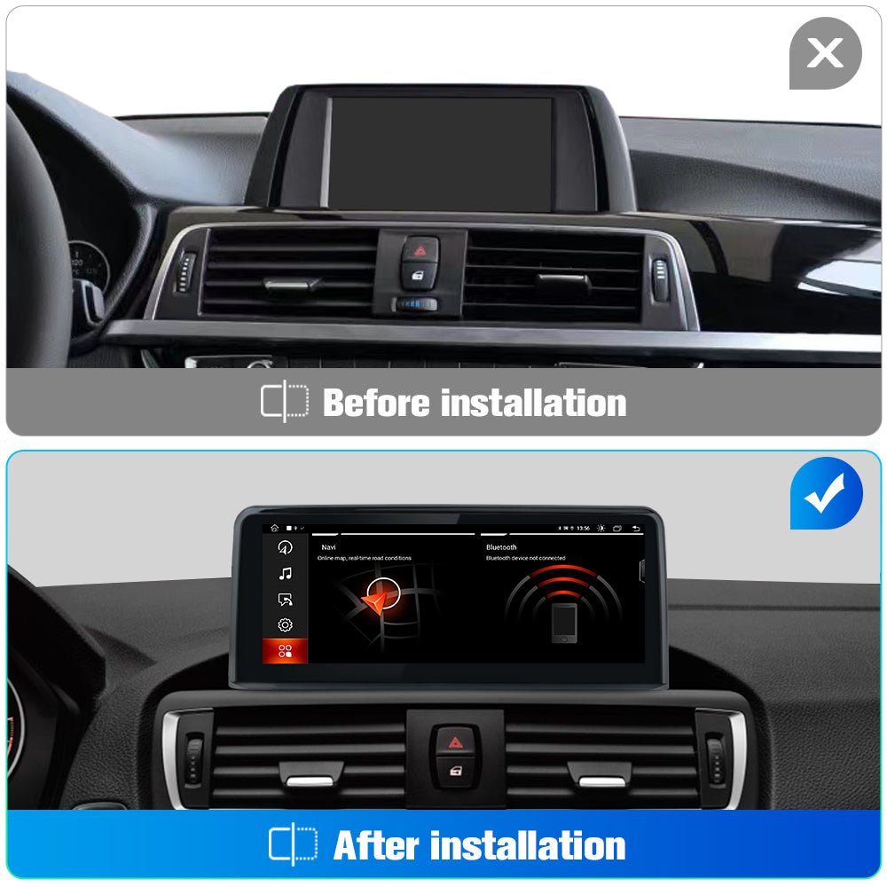 AWESAFE Car Radio Stereo Android 11 for BMW 3 4 Series F30 F31 F34 F32 F33  F36 320i 328i 335i 435i 428i 420i 2013-2017 NBT System with Carplay Andriod