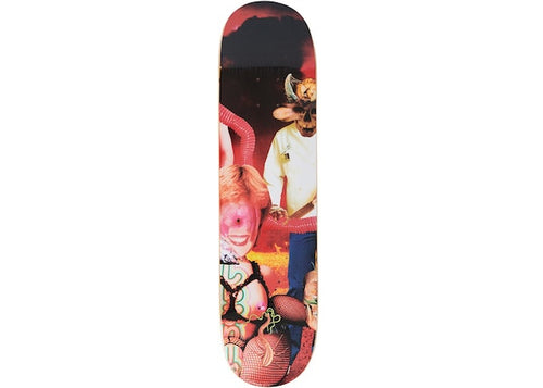 Supreme Kaws Skate Deck Red Brand New