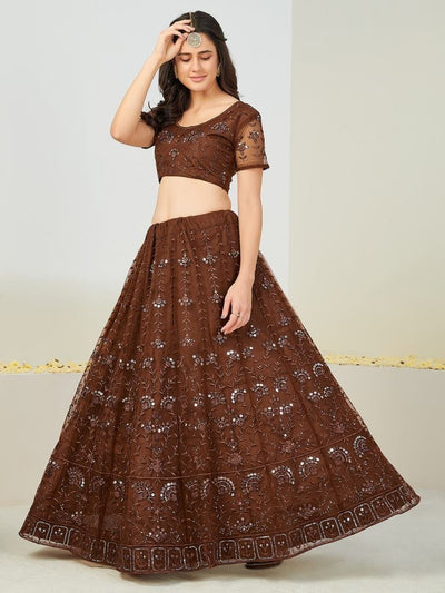 Thread work Lehenga Choli - Buy Designer Lehenga Choli