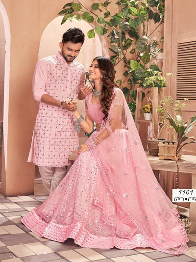 Buy Silk Indian Wedding Wear Lehenga Choli In Dark Pink Color Online -  LLCV01948 | Andaaz Fashion