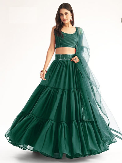 Lehenga Choli Online | Buy Black Party Wear Lehenga Choli