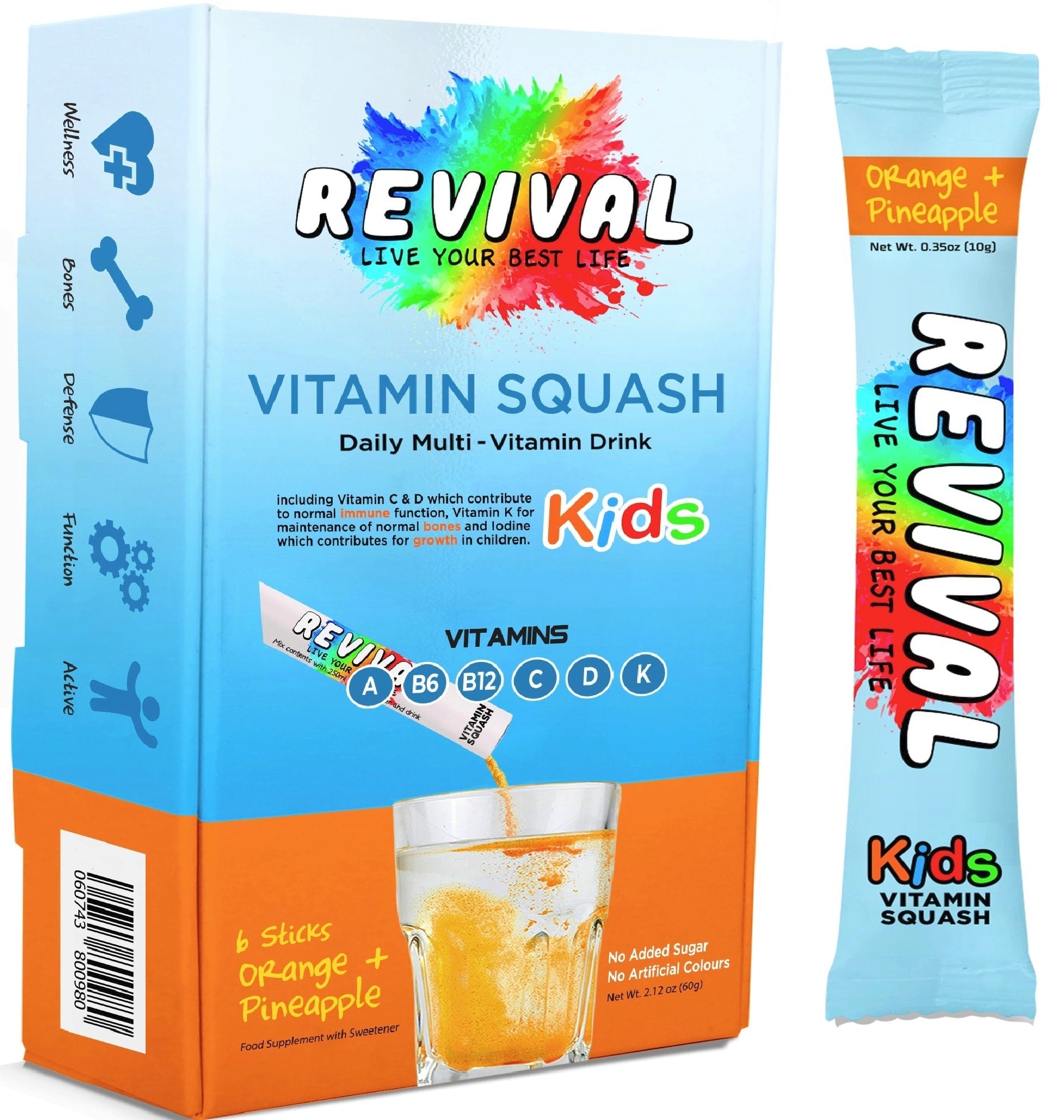 Kids Multi-Vitamin Squash - Revival product image