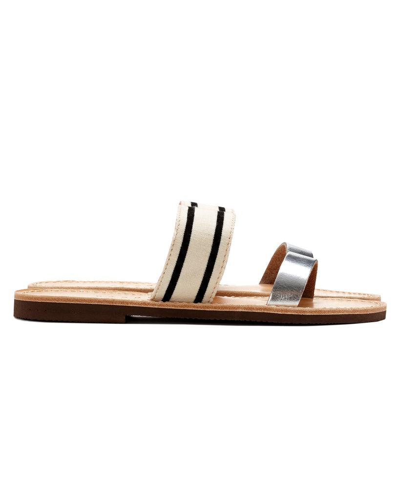 Isapera Sandals | Agrari in Stripe - Made in Greece – SAANS