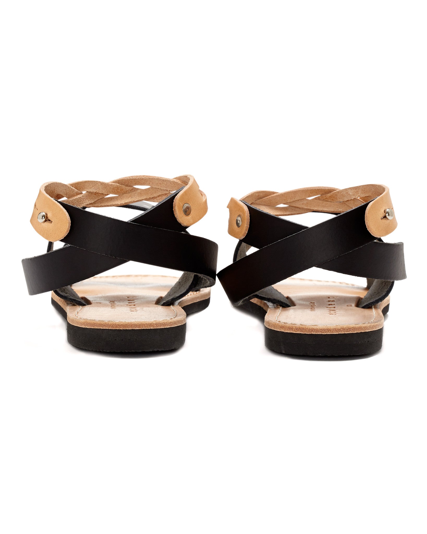 Isapera Sandals | Fokos in Black - FINAL SALE