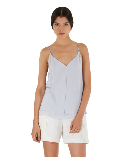 VOZ | Double Layer Cami Tank in Celestial Blue – SAANS