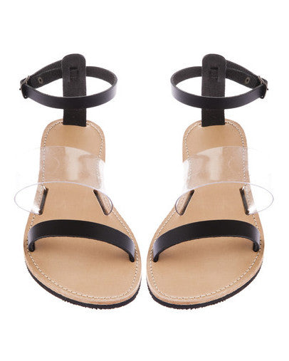 Isapera Sandals | Yialos in Black - FINAL SALE