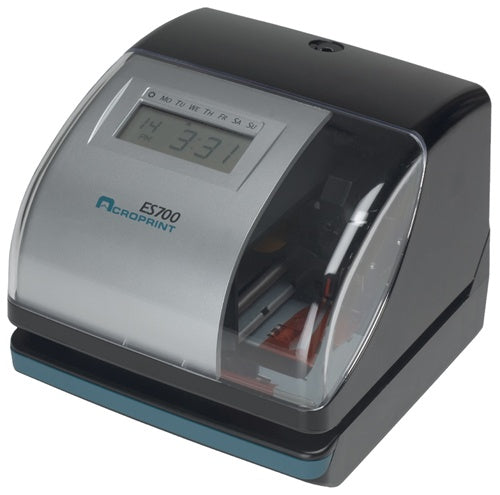 Acroprint ES700 Side-Print Electronic Time Clock & Document Stamp – Accurate & Versatile