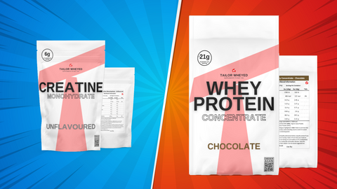 How to best combine Whey Protein and Creatine Supplements