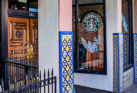 Coffeehouse Santa Fe, New Mexico Plaza