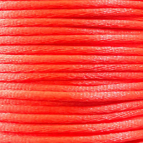 Satin cord 2.5mm salmon pink cartier knot