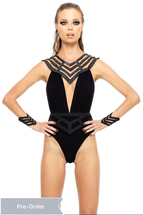 5D x Stellar Dust Hera One Piece - leather – FIVE AND DIAMOND