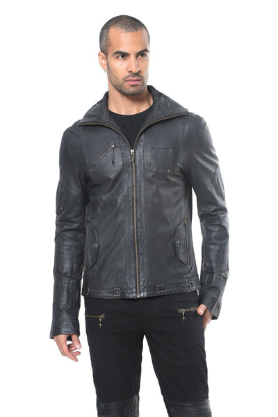 Jan Hilmer Tiger Leather Hoody – FIVE AND DIAMOND