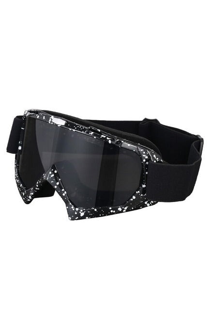 Retro, Foldable Motorcycle Goggles - Black – FIVE AND DIAMOND
