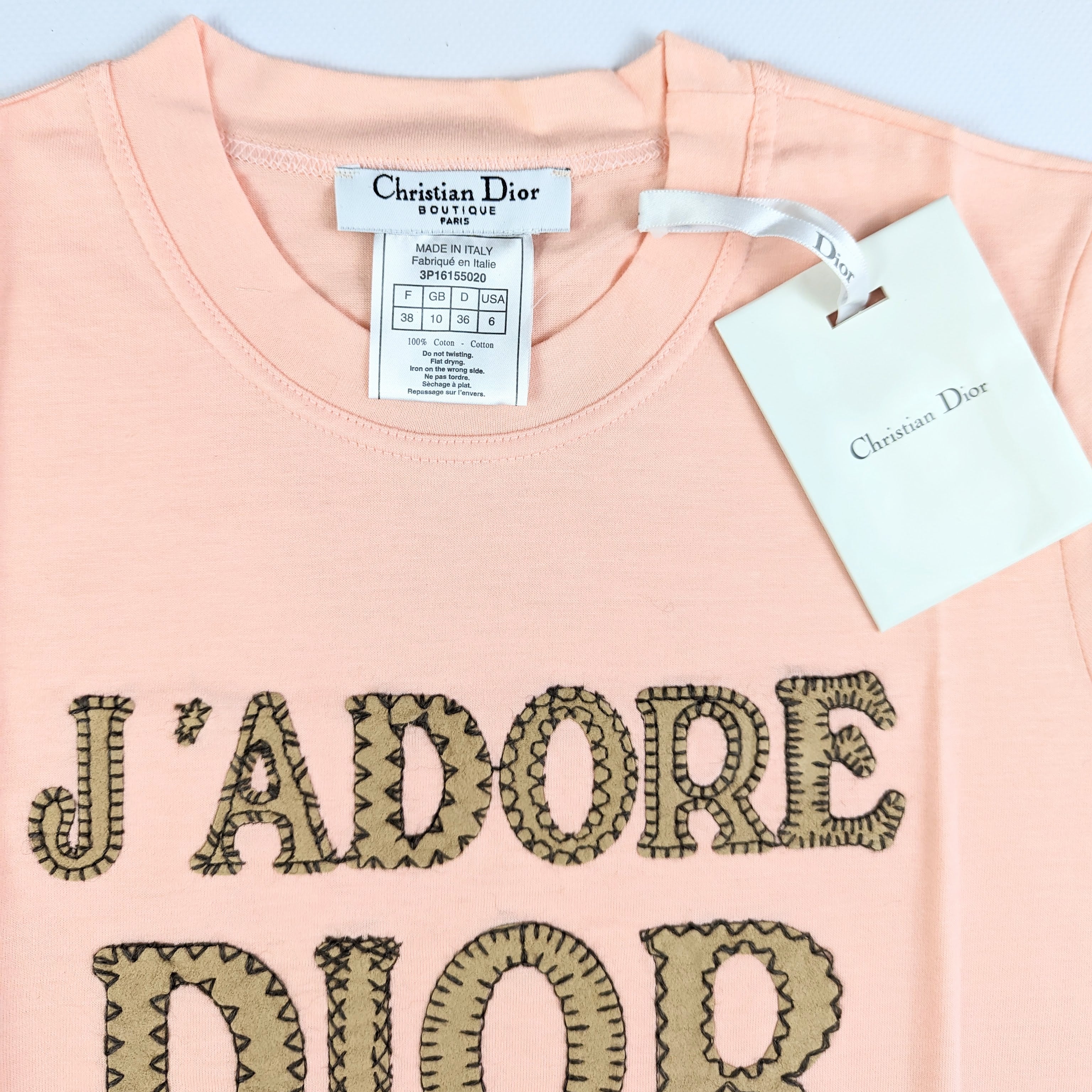 New Dior t-shirt by Galliano 