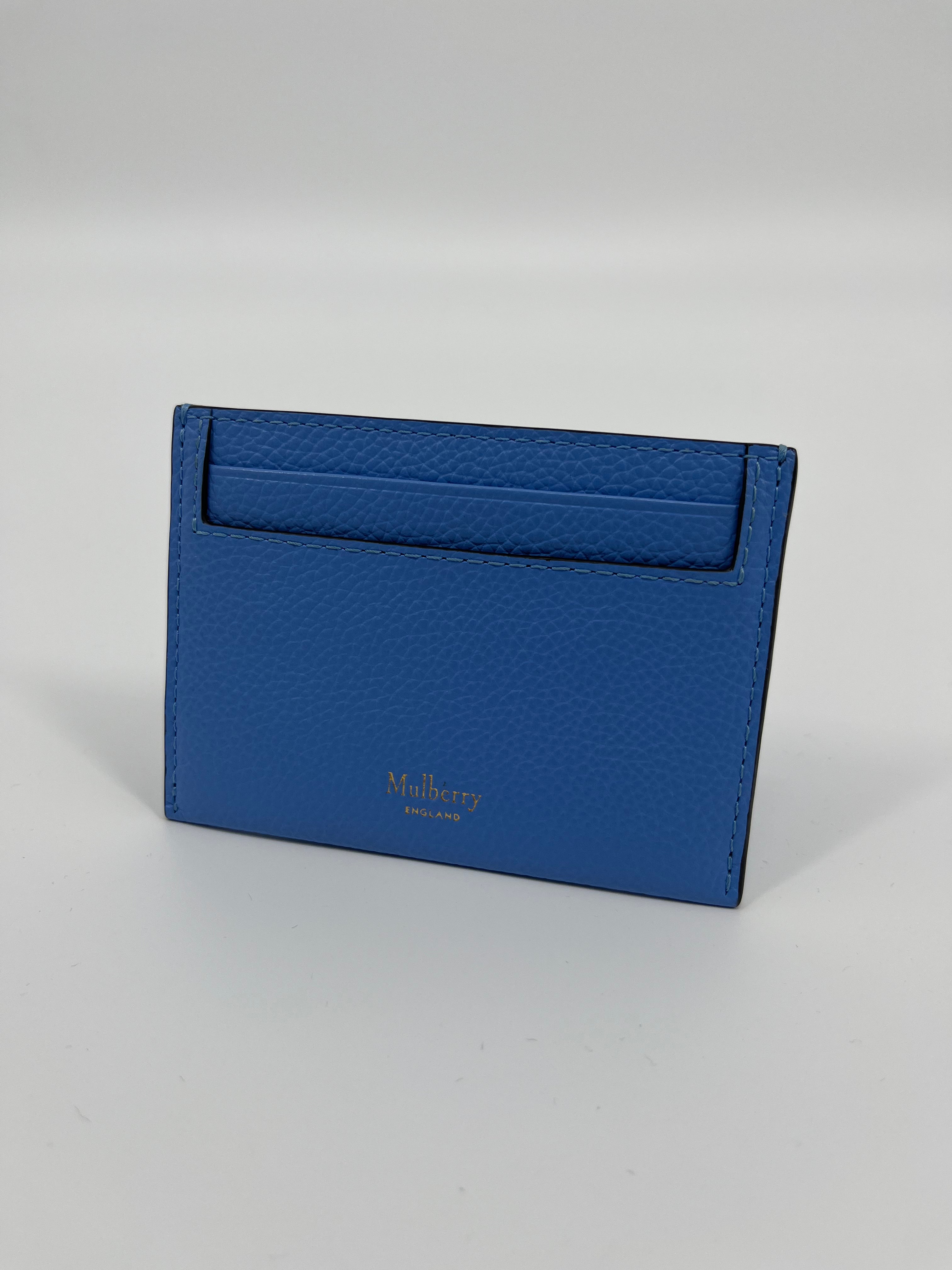 MULBERRY CARD HOLDER CORNFLOWER BLUE – Bond Street Boutique