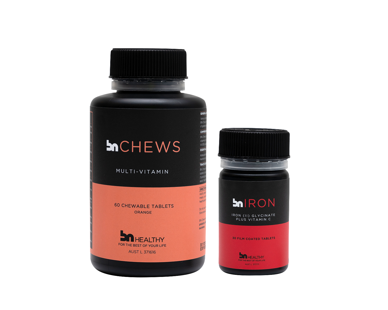 BN Chews Orange & BN Iron - BN Healthy product image