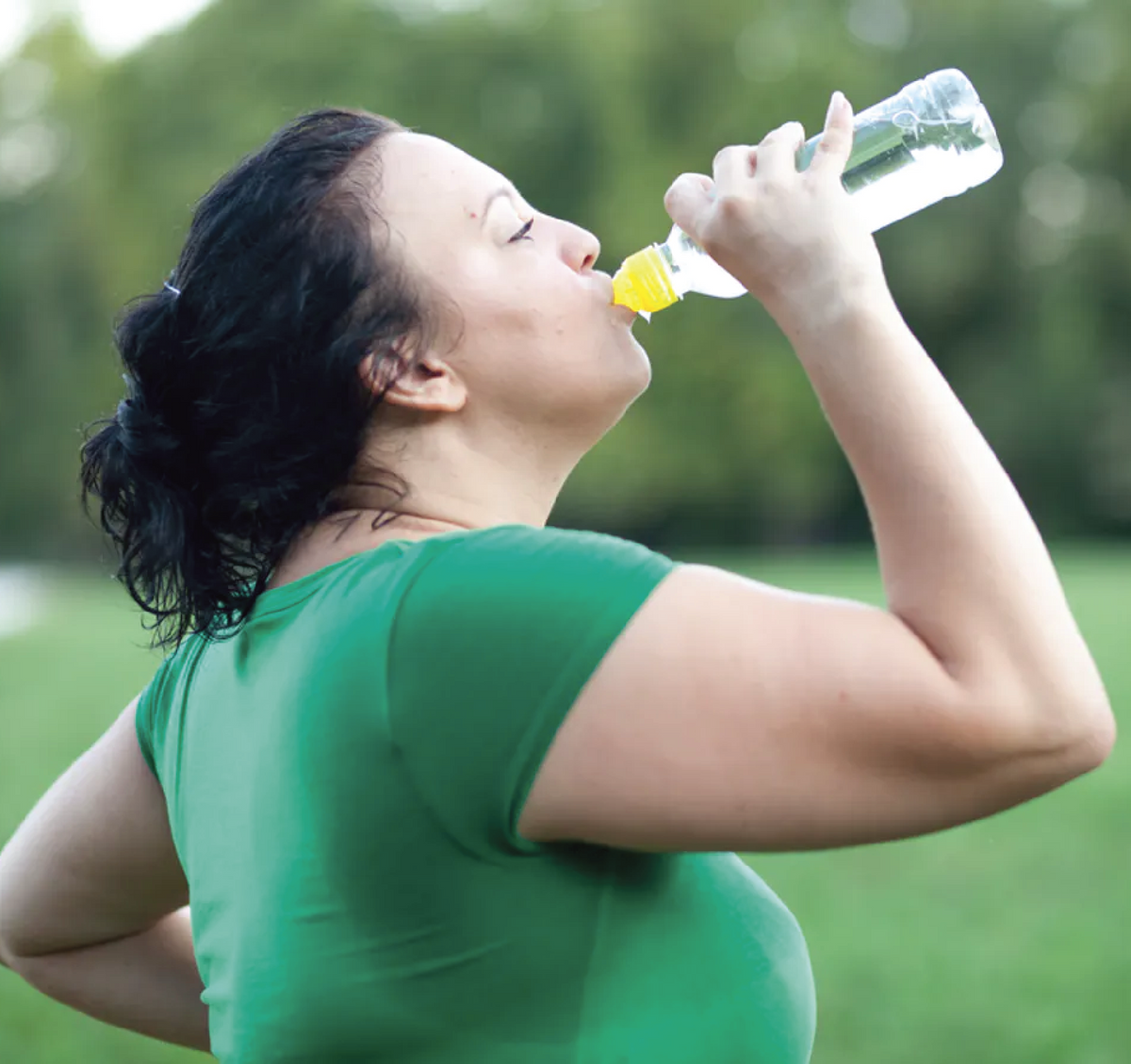 Woman Drinking Water - BN Healthy