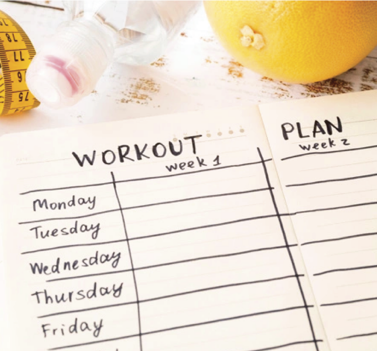 Workout Plan Format - BN Healthy